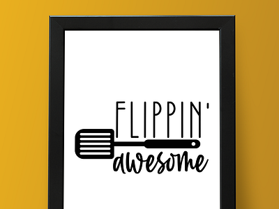 Flipping Awesome Frame