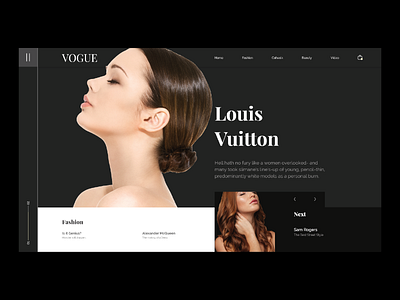 VOGUE landingPage