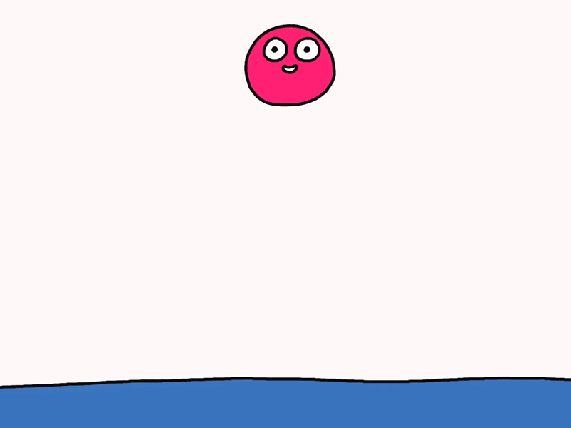 Blobby Bounce after effects animation cartoon design frame by frame illustration motion graphics