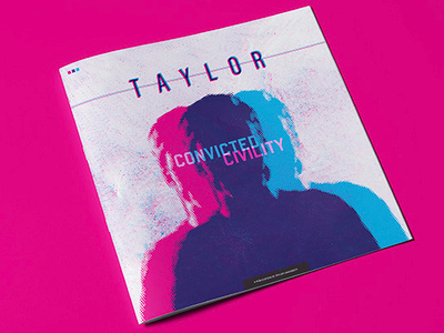 Taylor University Magazine Cover halftone illustrator cover magazine