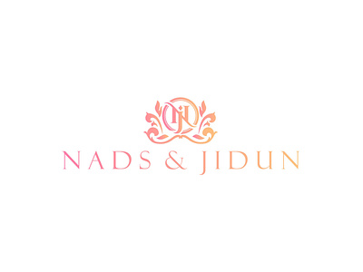 Logo Design : Nads & Jidun (Wedding Marriage Logo)