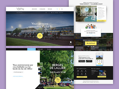 Vichy website design proposition