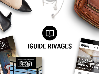 iGuide Rivages responsive booking website casestudy guide mobile responsive tourism ui ux website
