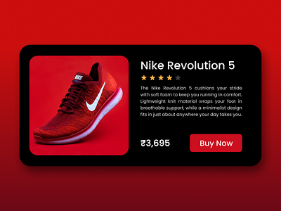 Nike Product Card
