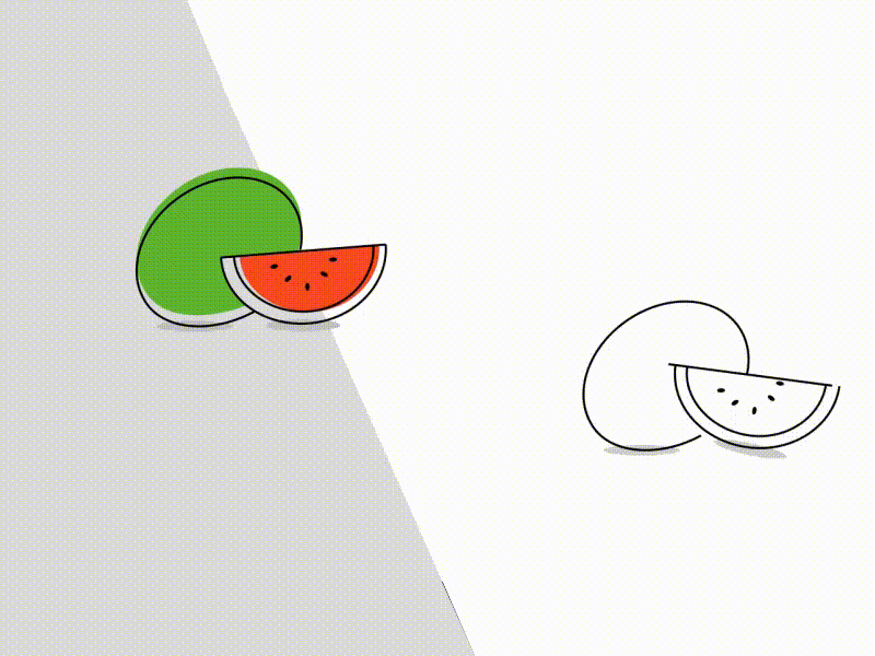 Watermelon by sneha munot on Dribbble