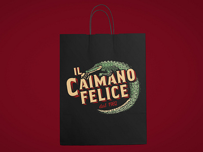 Il Caimano Felice - Shopping Bag