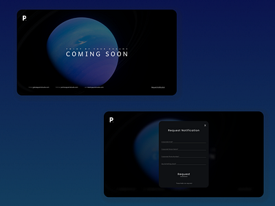 Point Studio - Coming Soon branding design logo typography ui ux