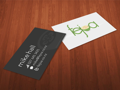 fejoa buisness cards