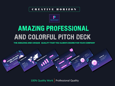 I will design investor pitch deck for startups and business branded pitch deck branded template busiiness presentation business promotion business start up design illustration investor pitch deck logo marketing pitch deck powerpoint powerpoint presentation ppt sales template