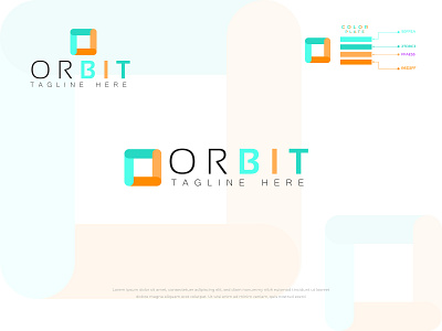 Geometry Orbit Logo Design for branding