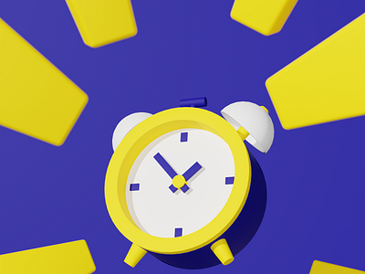 Icon Clock 3d app design graphic design icon illustration logo ui