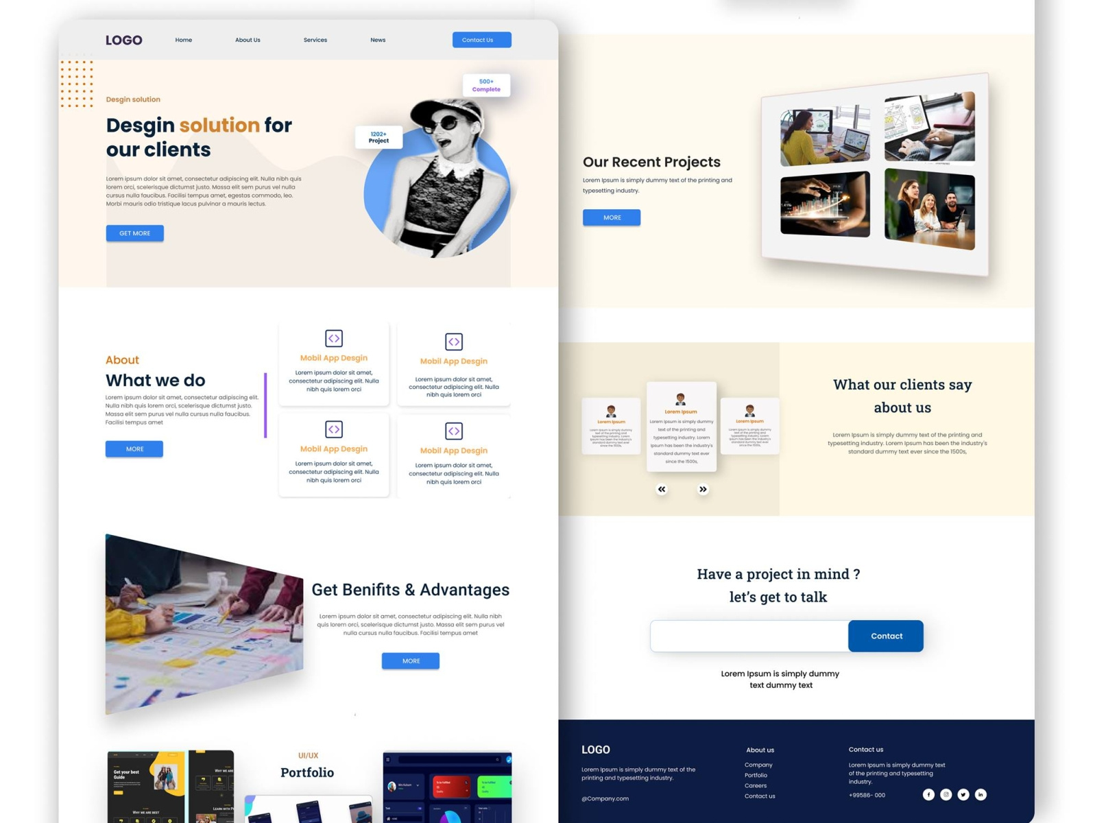 web ui by Zeeshan Ahmad on Dribbble