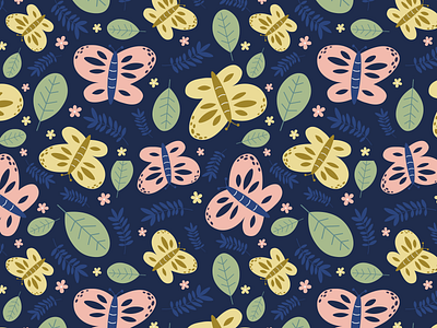 Cute kids textile vector seamless repeat pattern abstract butterfly cute fashion fiverr floral pattern flower freelancer graphic design illustration kids kids pattern pattern designer repeat pattern seamless pattern textile pattern vector vector pattern
