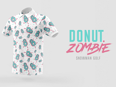 Donut Zombie Pattern