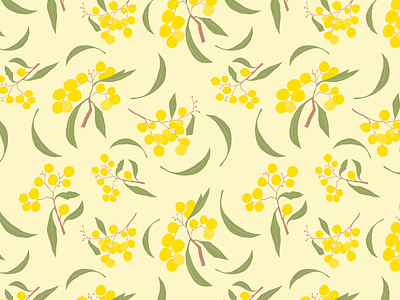 Yellow Floral Pattern