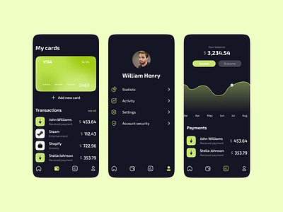 Banking App UI