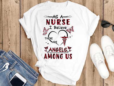 Nurse T-Shirt Design clothingbrand graphic design t shirt typography