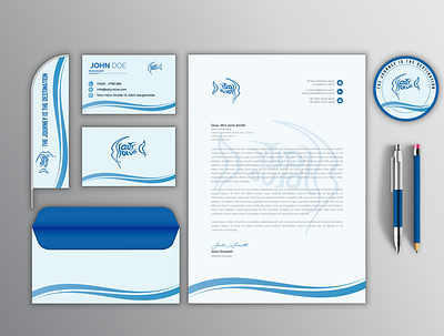 Business Stationery typography