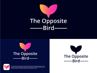 Bird Logo. 3d animation branding graphic design logo motion graphics ui