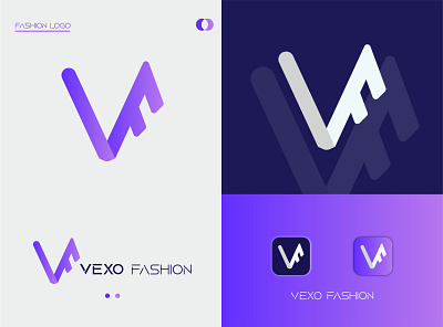 v+f Latter Logo. 3d animation branding design graphic design illustration logo motion graphics ui vector