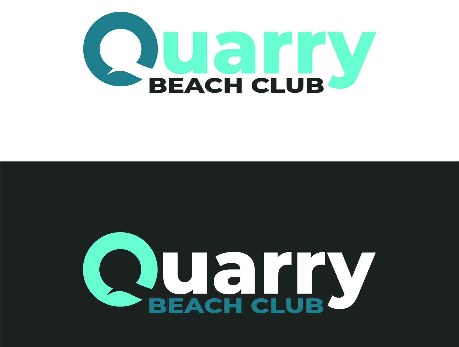 LOGO FOR QUARRY BEACH CLUB by Aal Alamsyah on Dribbble