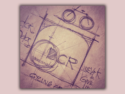 DCR process creative process design illustration logo process