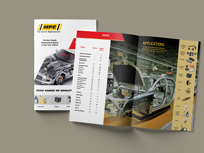 Catalogue for automotive switches catalogue design design typography