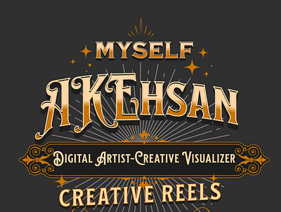 Logo myself and my Creative Reels explainer logo graphic design logo