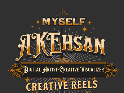 Logo myself and my Creative Reels explainer logo graphic design logo