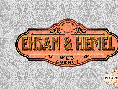 Ehsan & Hemel Webagency graphic design pattern web banner
