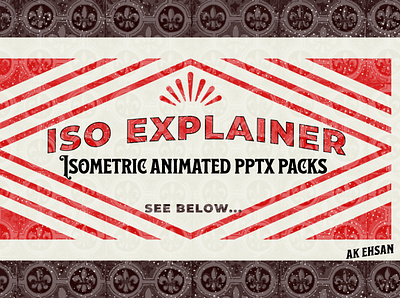 Iso Explainer animated pptx packs banner hero pics package