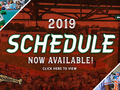 DEWD 2019 Schedule Web Banner baseball dewd downeastwoodducks milb nc photography texasrangers