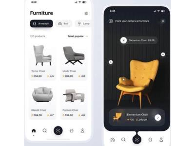 Mobile application for buying Furniture