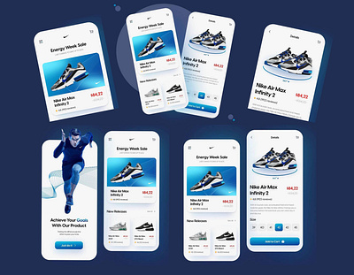 the shoe stores app designinspiration product designer ui ui trend ux