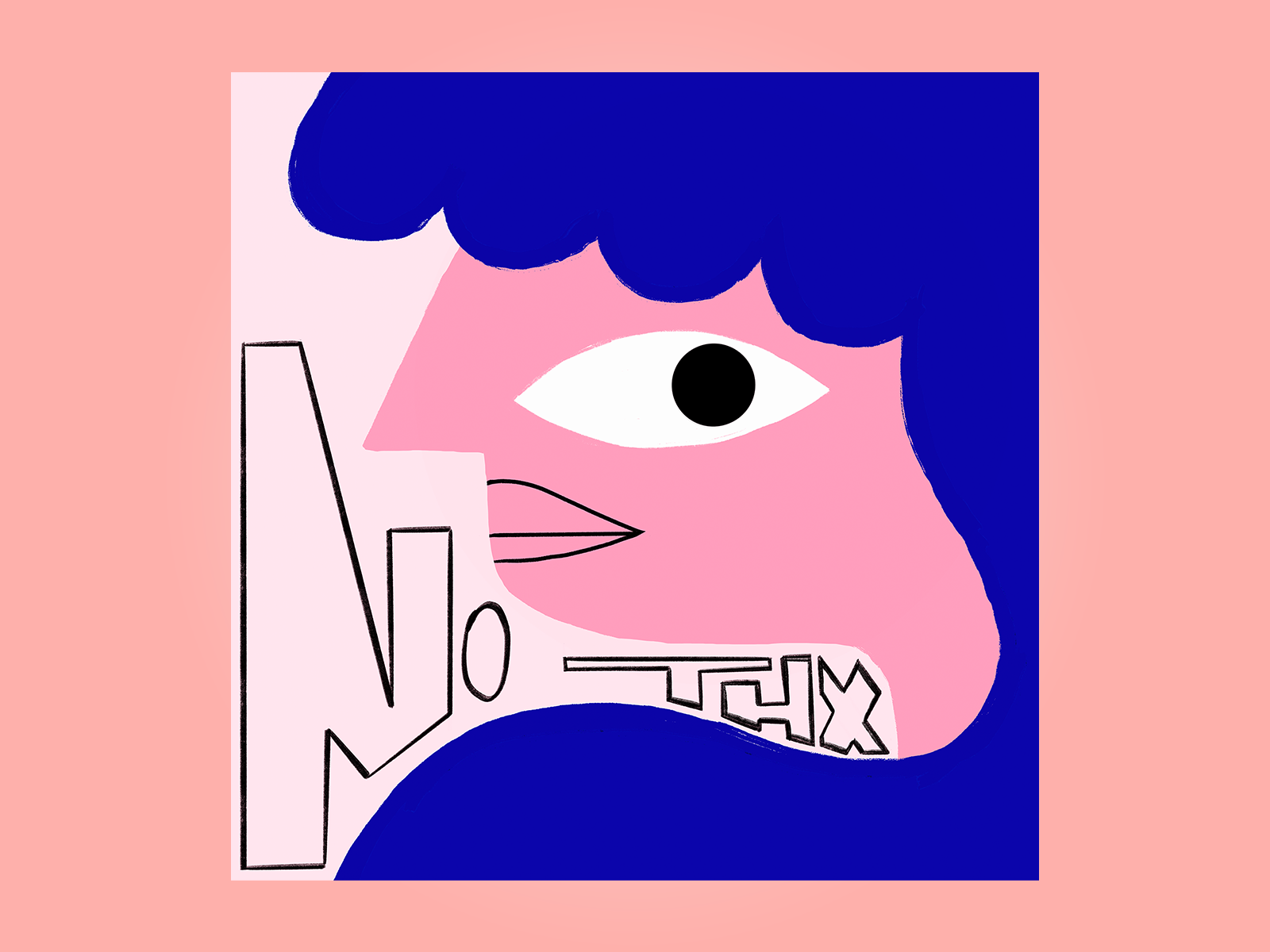 No, thanks by Marta on Dribbble