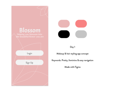 Day 1- Concept Design app branding challenge dailyui design figma graphic design illustration logo prototype typography ui
