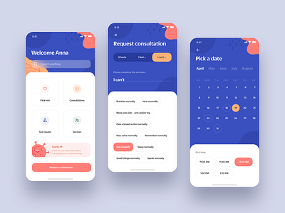 Medical Booking App Concept