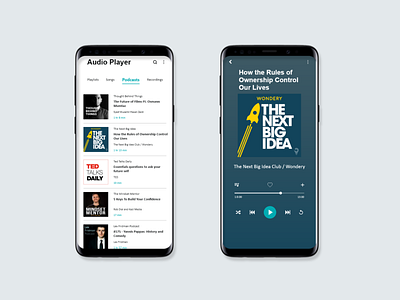 Audio Player - Daily UI #009