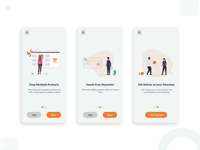 Onboarding - Daily UI #23 app appdesign dailyui design onboarding ui uidesign ux