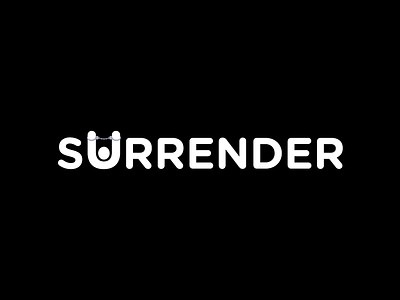 Surrender_minimal Logo Exploration #3 bw creative design explore ideas logo minimal surrender