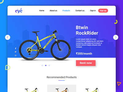cyc_ product page ui