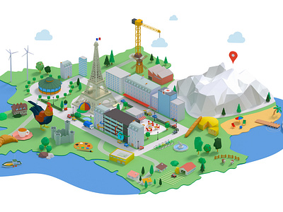 Google Cloud France Launch Campaign Key Visual