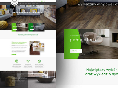 Radzymińska Showroom ui uidesign web webdesign website