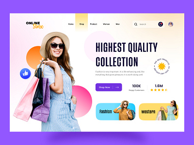 E-commerce - Fashion Website 🛍️