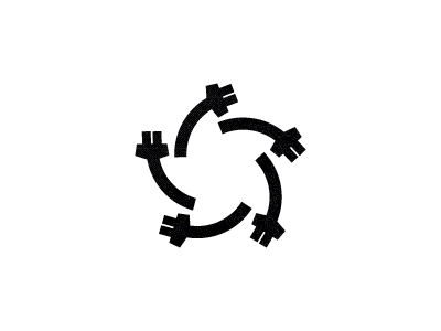 Cablez cable electric logo logo design logotype mark rosette sign