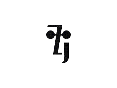 Zack J. dj logo logo design logotype man mark monogram music sign