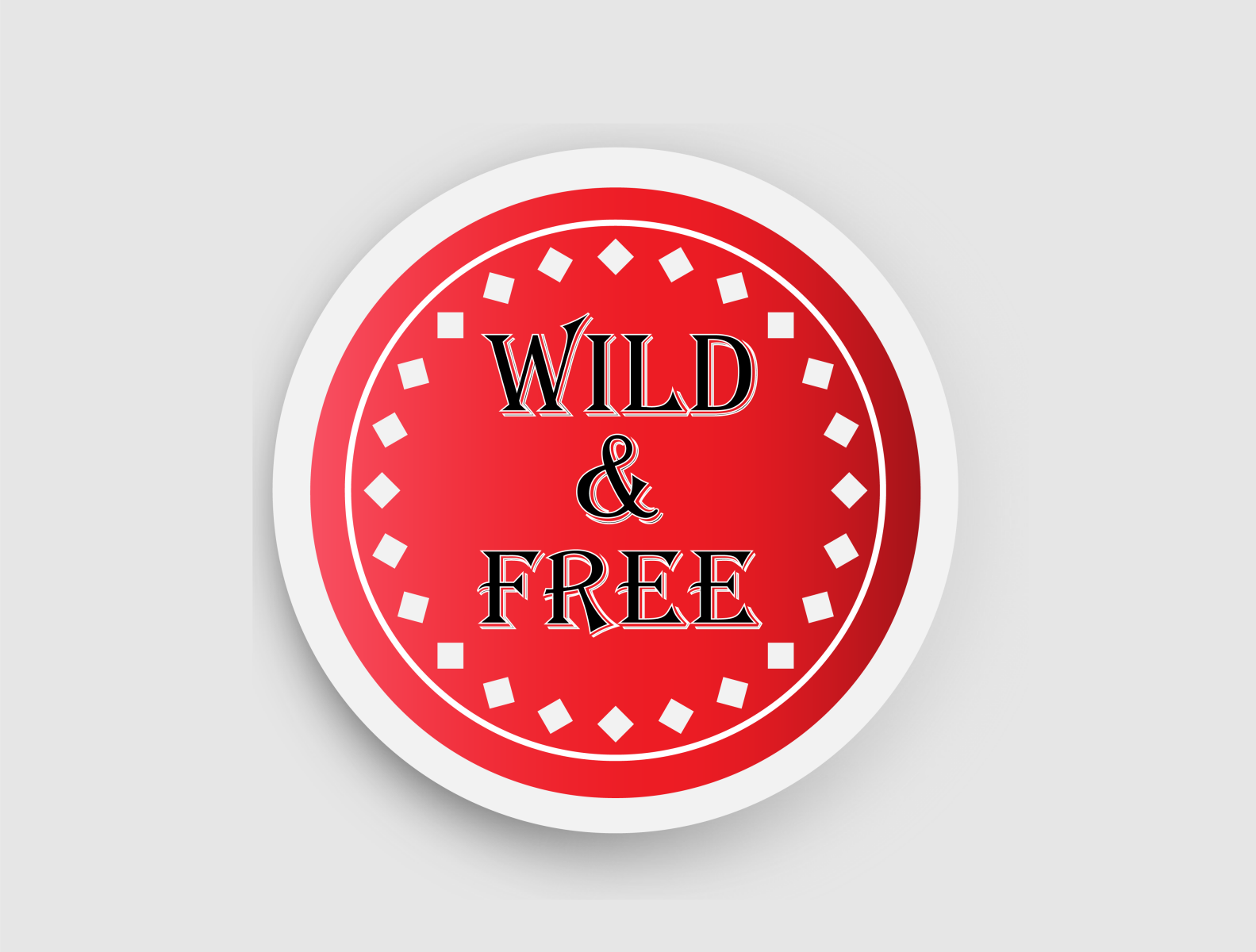 Sticker red by Sofya on Dribbble