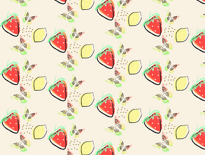 Summer pattern 2 design graphic design pattern vector