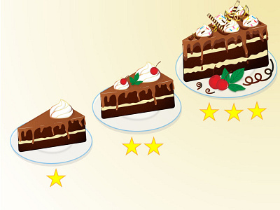 Cake 2d cake design game graphic design illustration vector