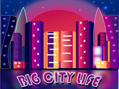 CITY 2d background city design game graphic design illustration landscape night vector